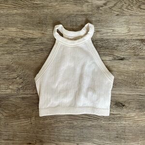 Aerie white tank top